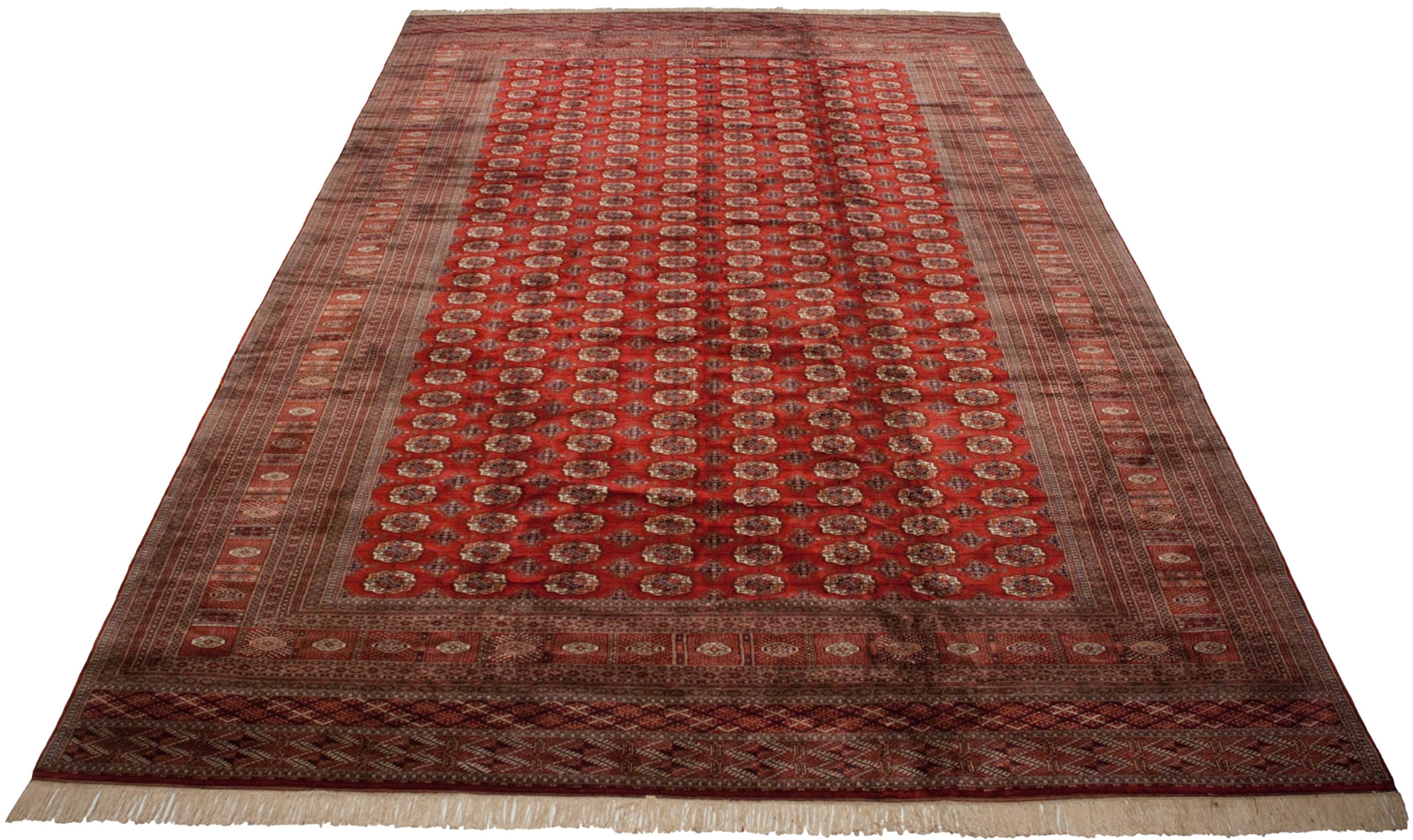 13x19.5 Vintage Fine Bokhara Carpet by Old New House® - product image 3 for Resin Society