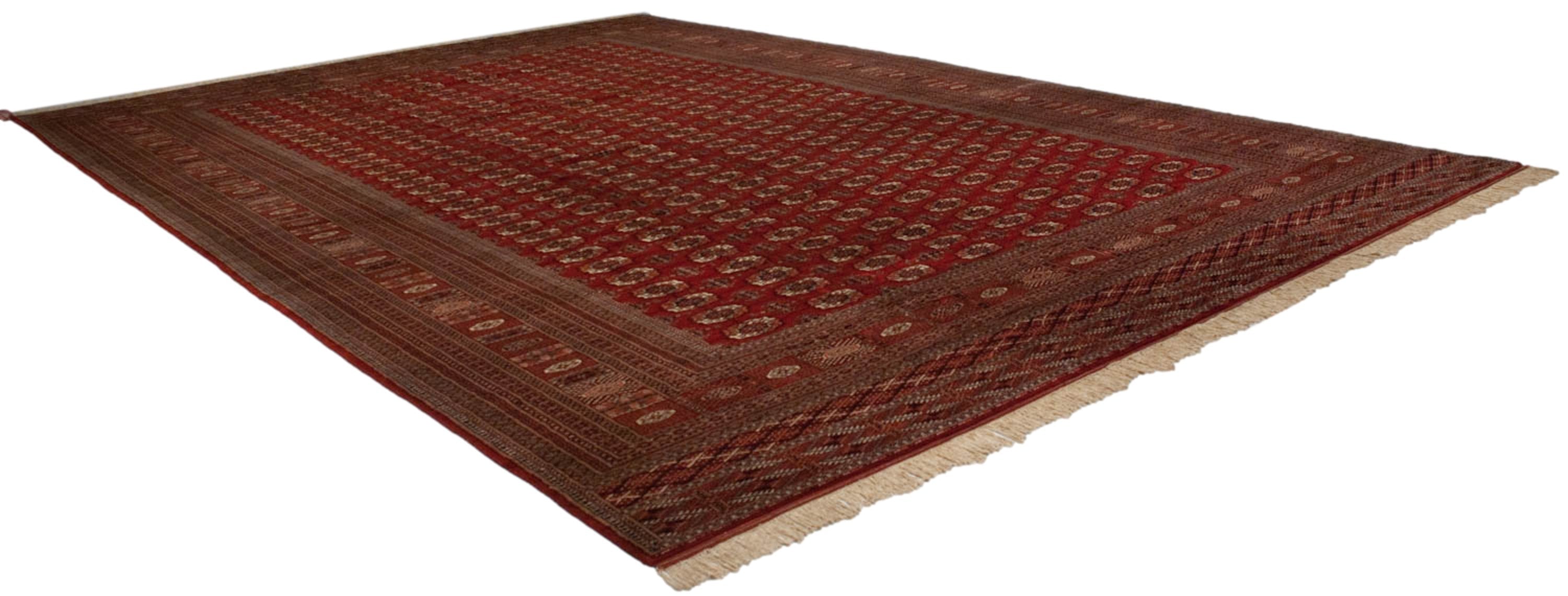 13x19.5 Vintage Fine Bokhara Carpet by Old New House® - product image 4 for Resin Society