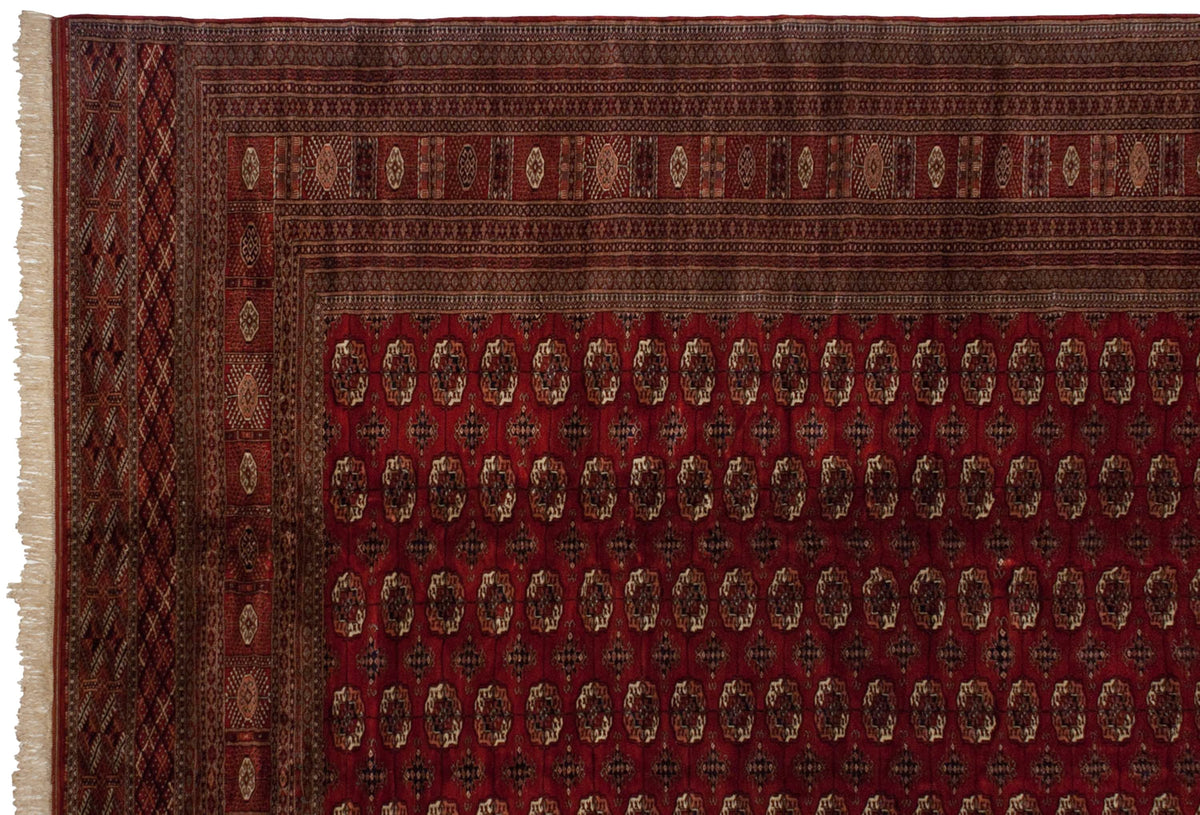 13x19.5 Vintage Fine Bokhara Carpet by Old New House® - product image 5 for Resin Society