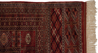 13x19.5 Vintage Fine Bokhara Carpet by Old New House® - product image 6 for Resin Society