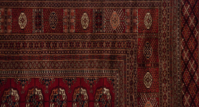 13x19.5 Vintage Fine Bokhara Carpet by Old New House® - product image 7 for Resin Society