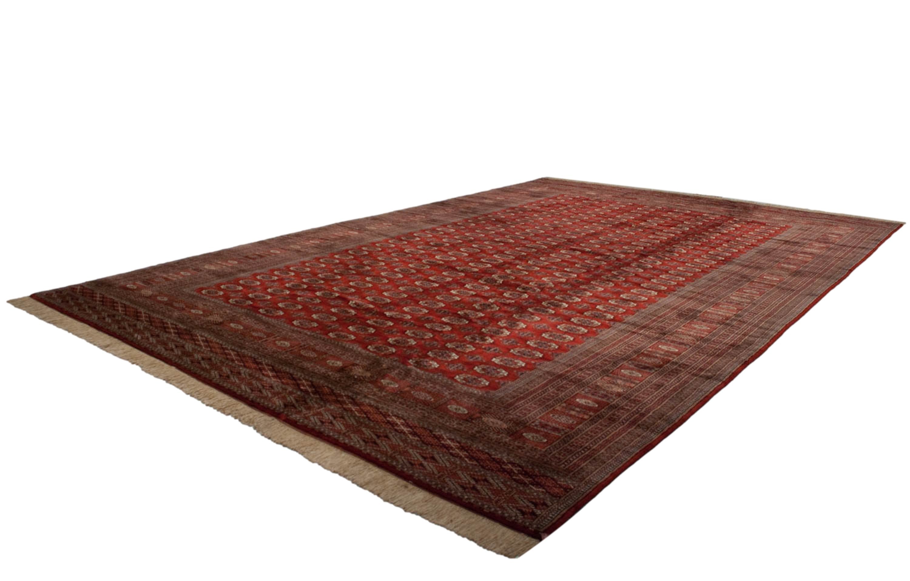 13x19.5 Vintage Fine Bokhara Carpet by Old New House® - product image 9 for Resin Society