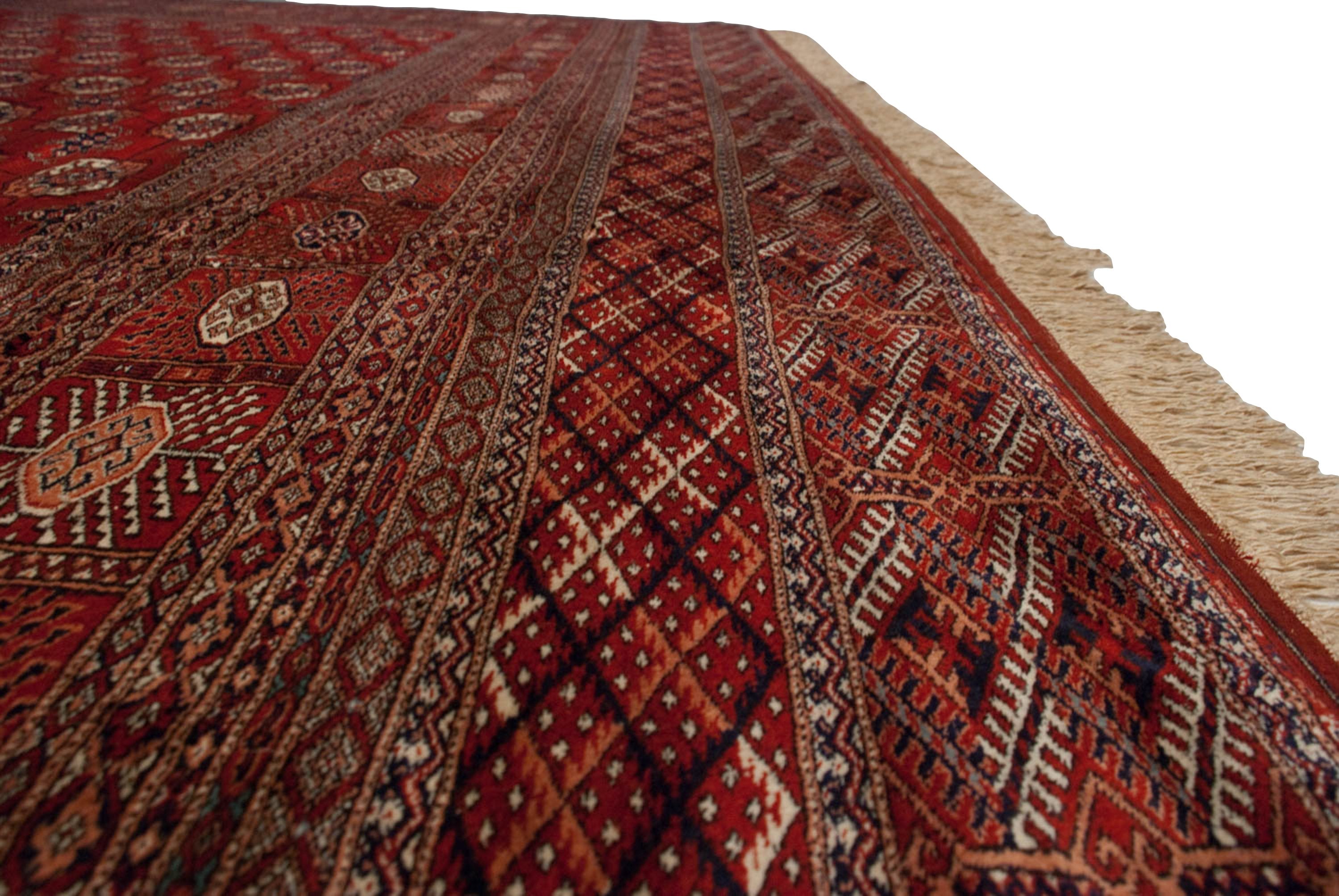 13x19.5 Vintage Fine Bokhara Carpet by Old New House® - product image 10 for Resin Society