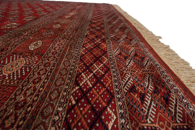 13x19.5 Vintage Fine Bokhara Carpet by Old New House® - product image 10 for Resin Society