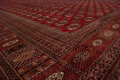 13x19.5 Vintage Fine Bokhara Carpet by Old New House® - product image 11 for Resin Society