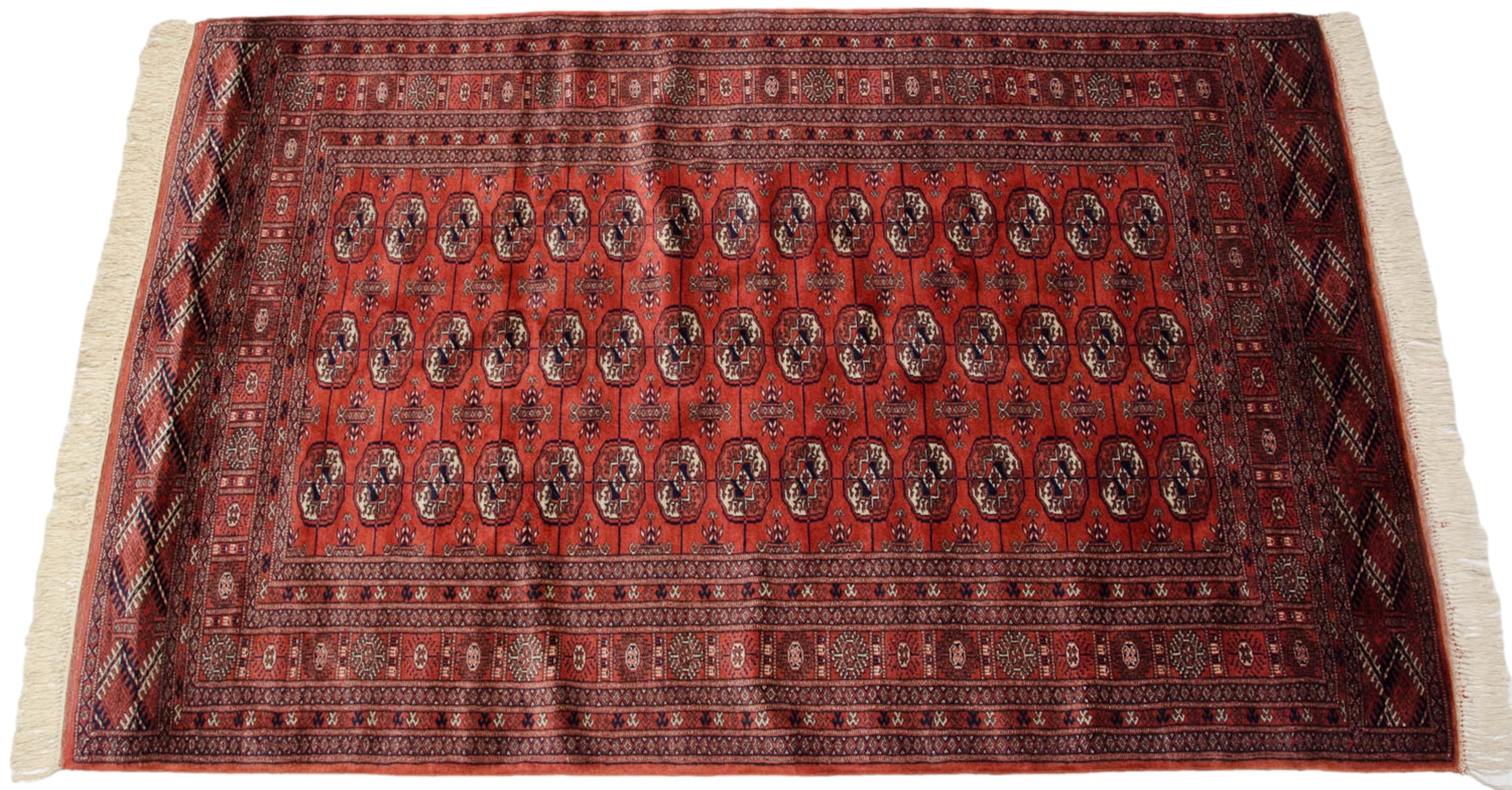 4x6.5 Vintage Fine Bokhara Rug by Old New House® - product image 3 for Resin Society