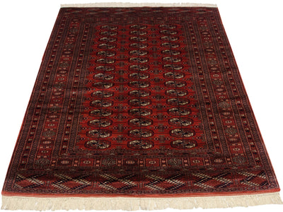4x6.5 Vintage Fine Bokhara Rug by Old New House® - product image 4 for Resin Society
