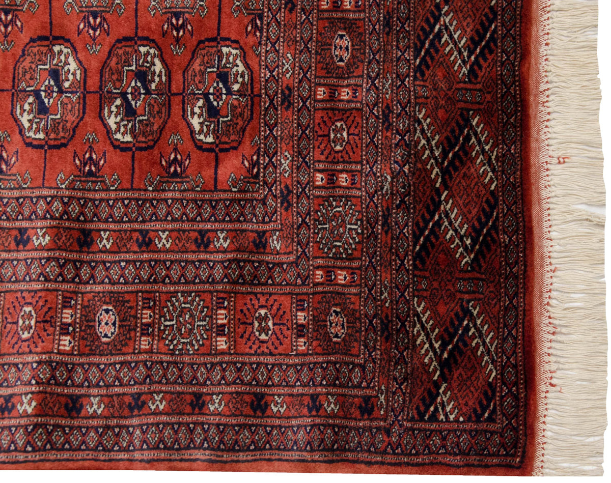 4x6.5 Vintage Fine Bokhara Rug by Old New House® - product image 5 for Resin Society