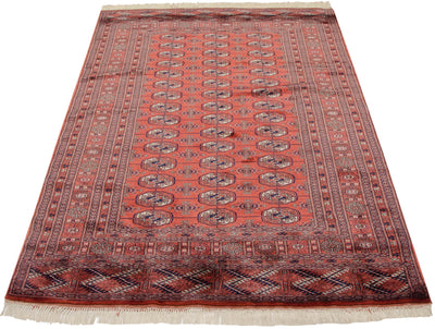 4x6.5 Vintage Fine Bokhara Rug by Old New House® - product image 6 for Resin Society