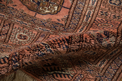 4x4 Vintage Fine Bokhara Square Rug by Old New House® - product image 9 for Resin Society