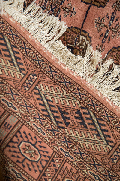 4x4 Vintage Fine Bokhara Square Rug by Old New House® - product image 10 for Resin Society