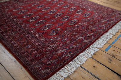 5x5 Vintage Fine Bokhara Square Rug by Old New House® - product image 3 for Resin Society