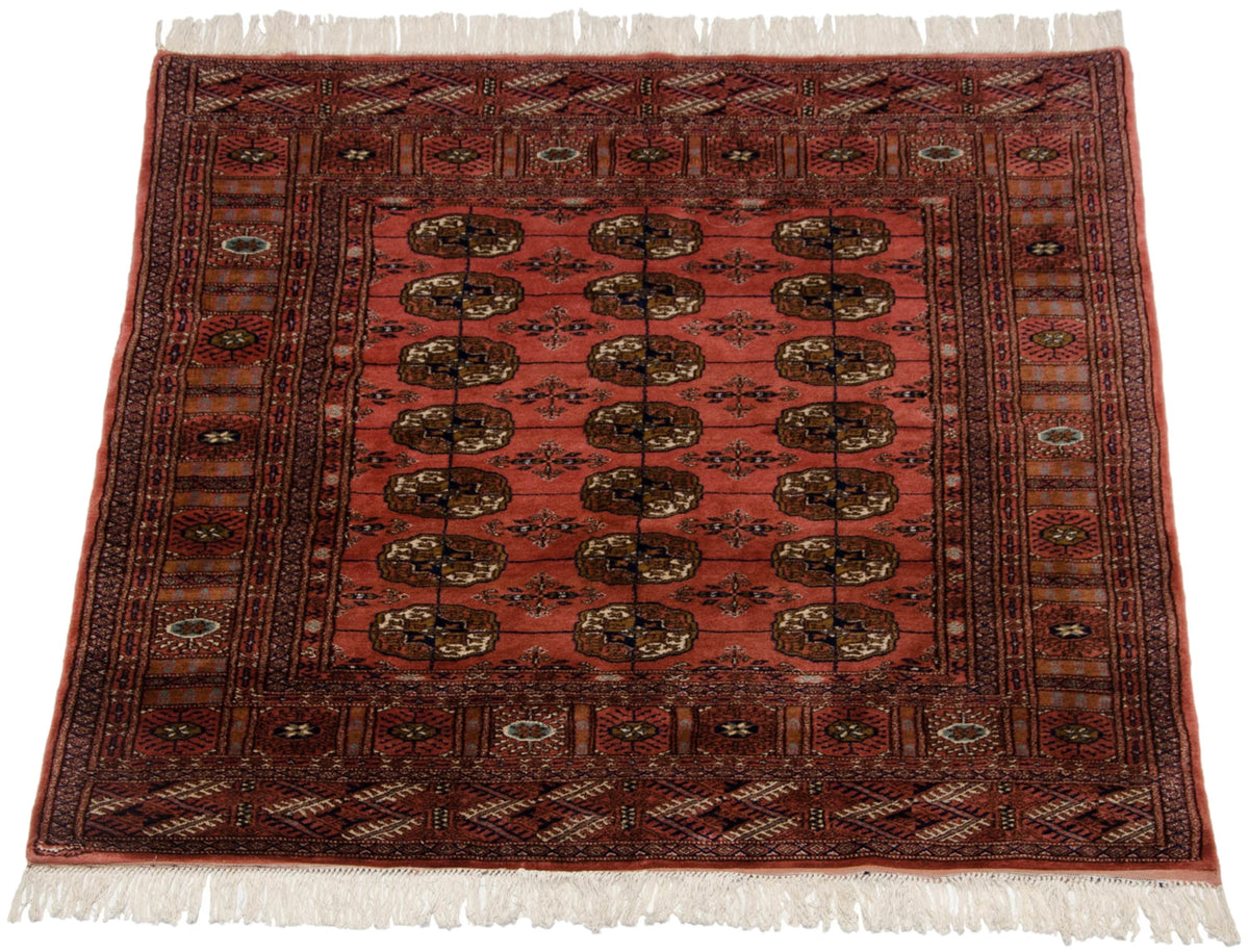 5x5 Vintage Fine Bokhara Square Rug by Old New House® - product image 3 for Resin Society