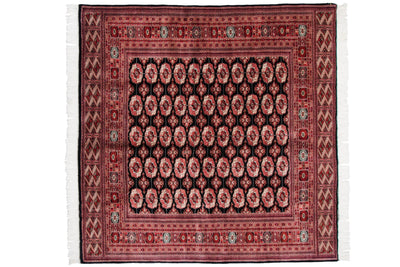 7x8 Vintage Fine Bokhara Square Carpet by Old New House® - main product image for Resin Society