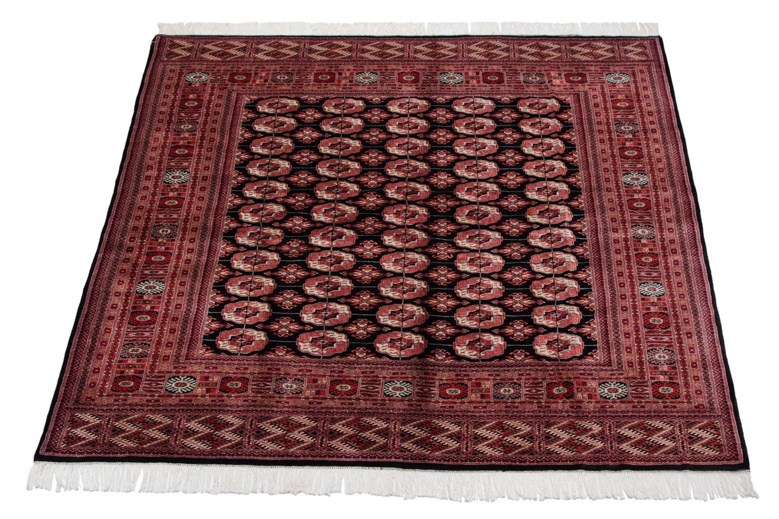 7x8 Vintage Fine Bokhara Square Carpet by Old New House® - product image 2 for Resin Society