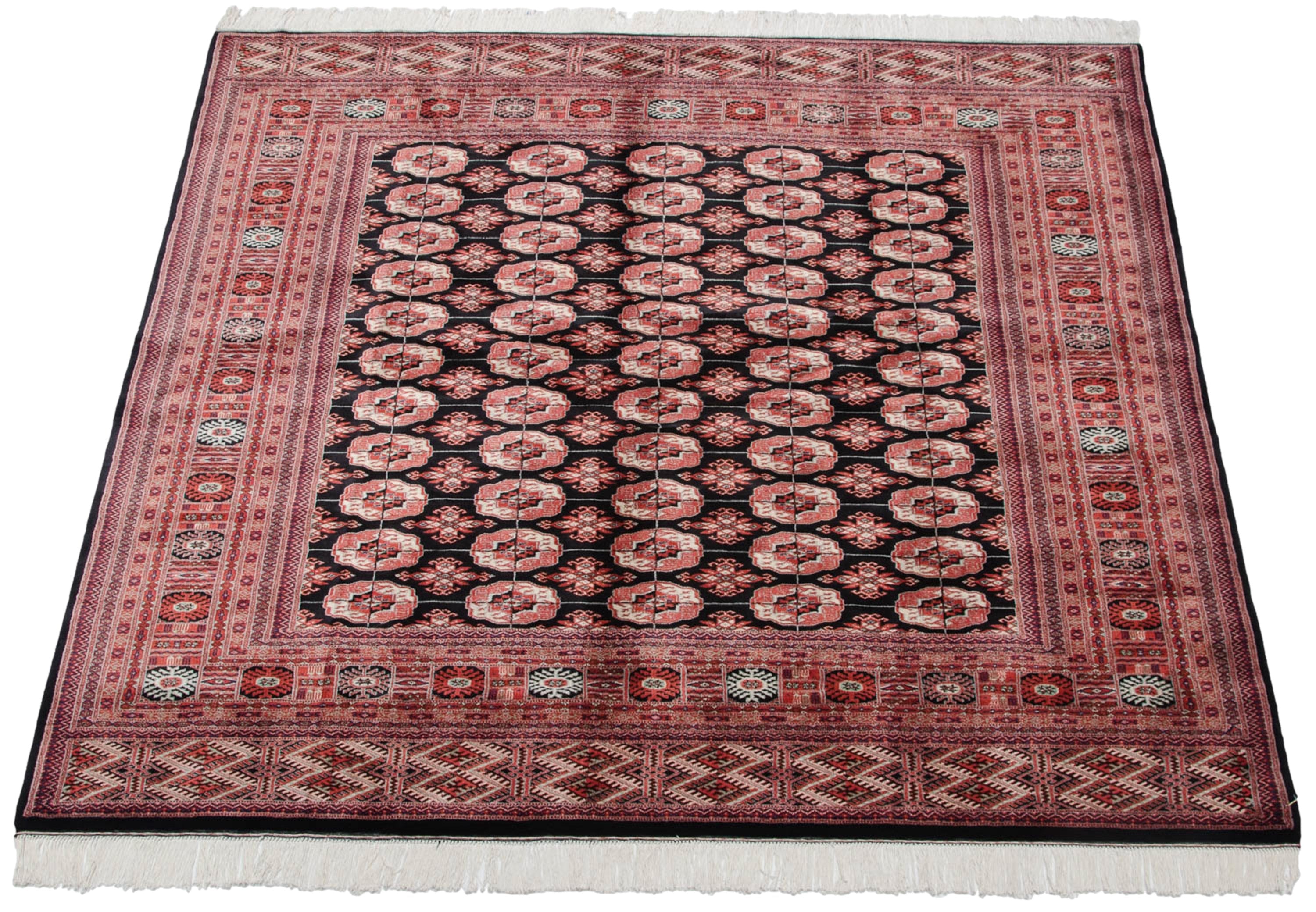 7x8 Vintage Fine Bokhara Square Carpet by Old New House® - product image 4 for Resin Society