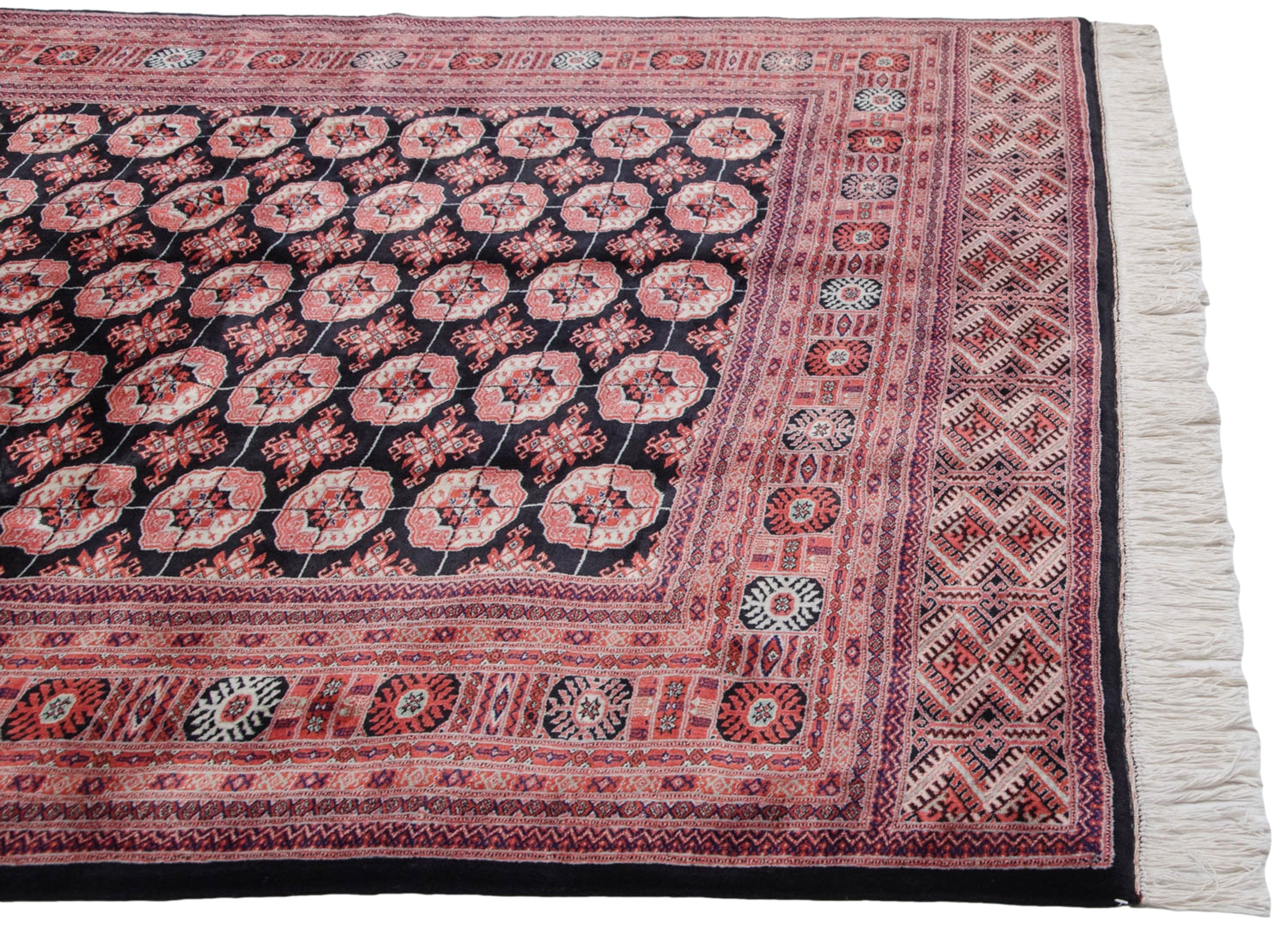 7x8 Vintage Fine Bokhara Square Carpet by Old New House® - product image 10 for Resin Society