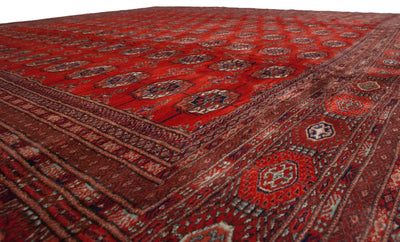12.5x13 Vintage Fine Bokhara Square Carpet by Old New House® - product image 9 for Resin Society