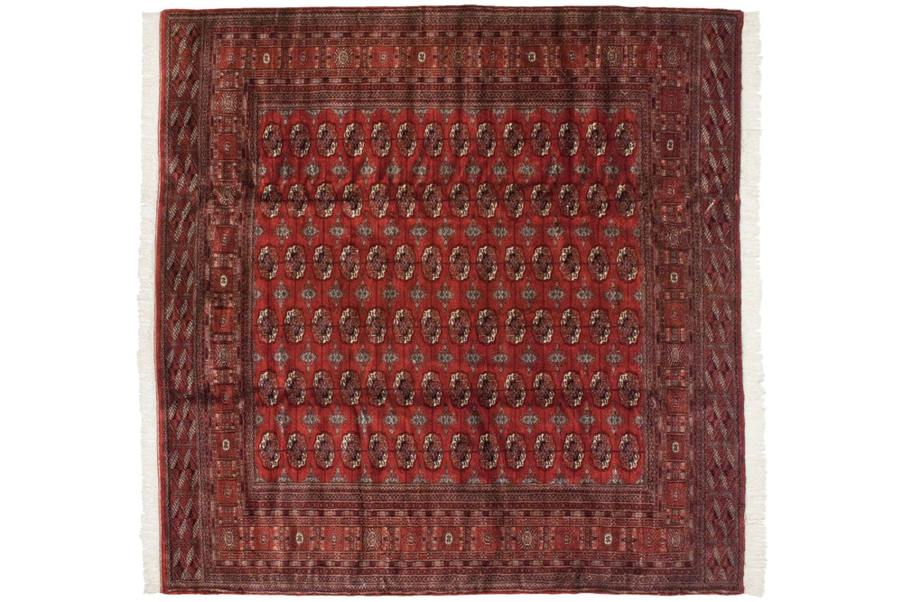 10x10 Vintage Fine Bokhara Square Carpet by Old New House® - main product image for Resin Society