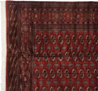 10x10 Vintage Fine Bokhara Square Carpet by Old New House® - product image 3 for Resin Society