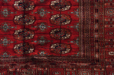 10x10 Vintage Fine Bokhara Square Carpet by Old New House® - product image 5 for Resin Society