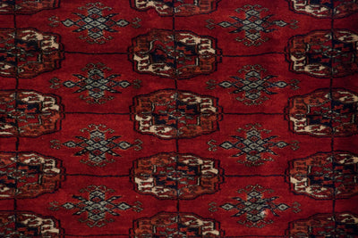 10x10 Vintage Fine Bokhara Square Carpet by Old New House® - product image 6 for Resin Society