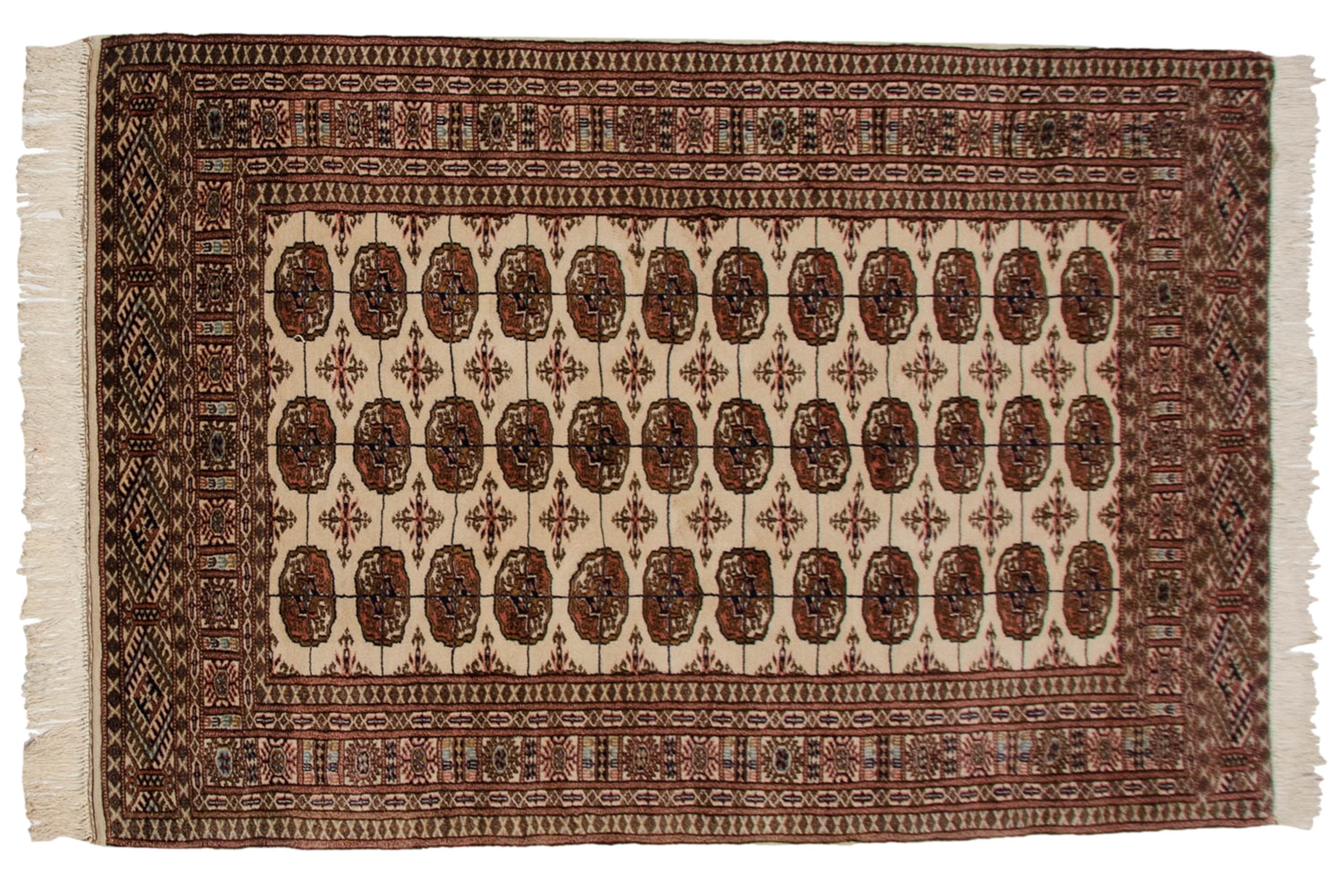 4x6 Vintage Fine Bokhara Rug by Old New House® - main product image for Resin Society