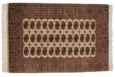 4x6 Vintage Fine Bokhara Rug by Old New House® - main product image for Resin Society