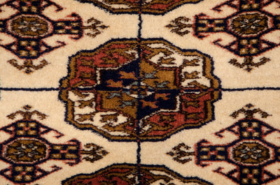 5x5 Vintage Fine Bokhara Square Rug by Old New House® - product image 5 for Resin Society