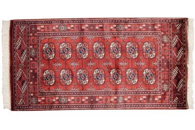 2.5x4 Vintage Fine Bokhara Rug by Old New House® - product image 2 for Resin Society