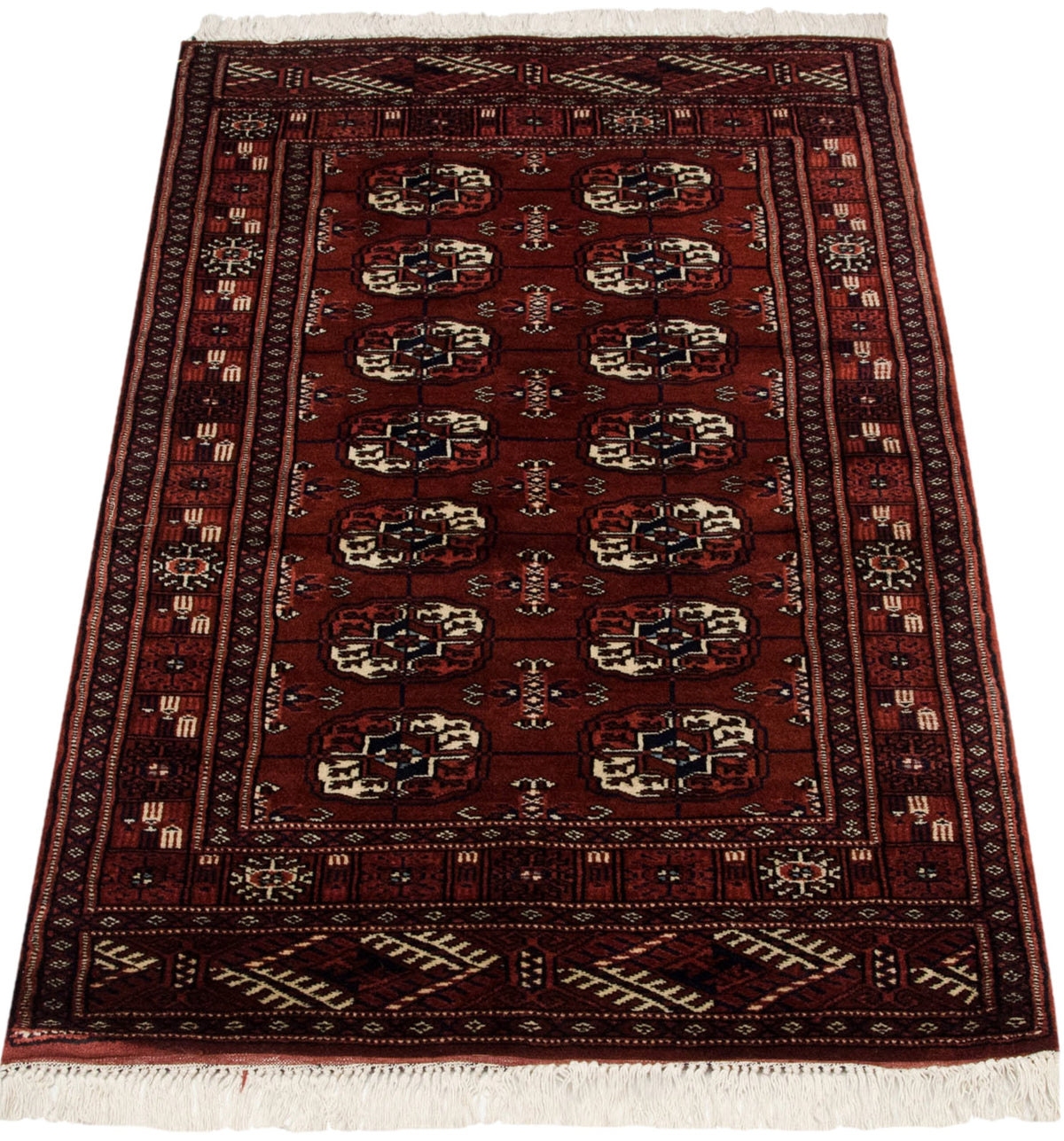 2.5x4 Vintage Fine Bokhara Rug by Old New House® - product image 4 for Resin Society