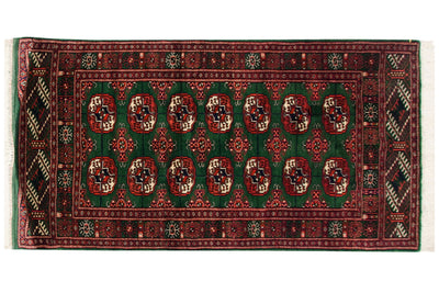 2.5x4 Vintage Fine Bokhara Rug by Old New House® - main product image for Resin Society