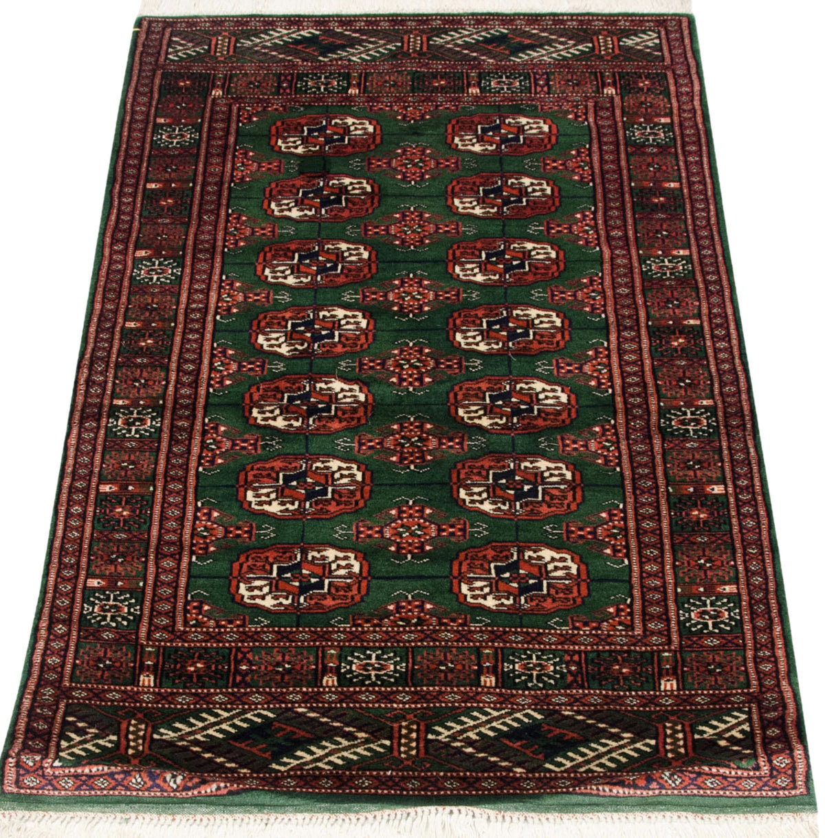 2.5x4 Vintage Fine Bokhara Rug by Old New House® - product image 4 for Resin Society