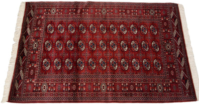 4x6 Vintage Fine Bokhara Rug by Old New House® - product image 5 for Resin Society