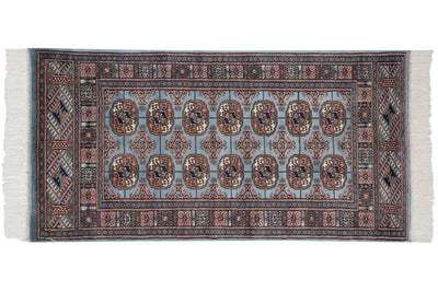 2.5x3 Vintage Fine Bokhara Square Rug by Old New House® - product image 2 for Resin Society