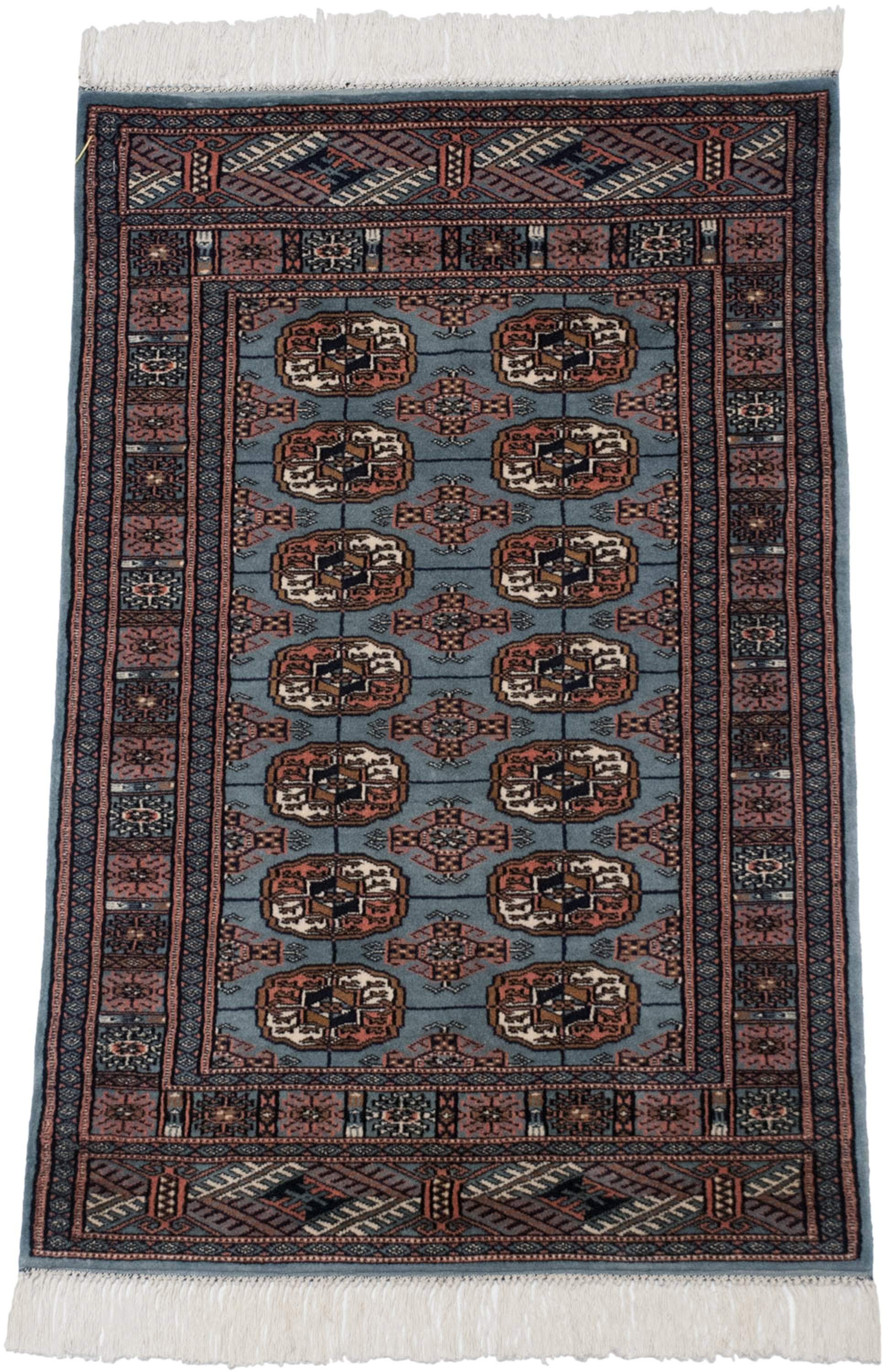 2.5x3 Vintage Fine Bokhara Square Rug by Old New House® - product image 3 for Resin Society