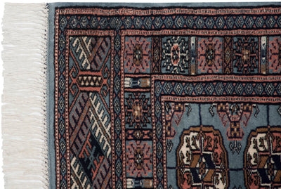 2.5x3 Vintage Fine Bokhara Square Rug by Old New House® - product image 5 for Resin Society