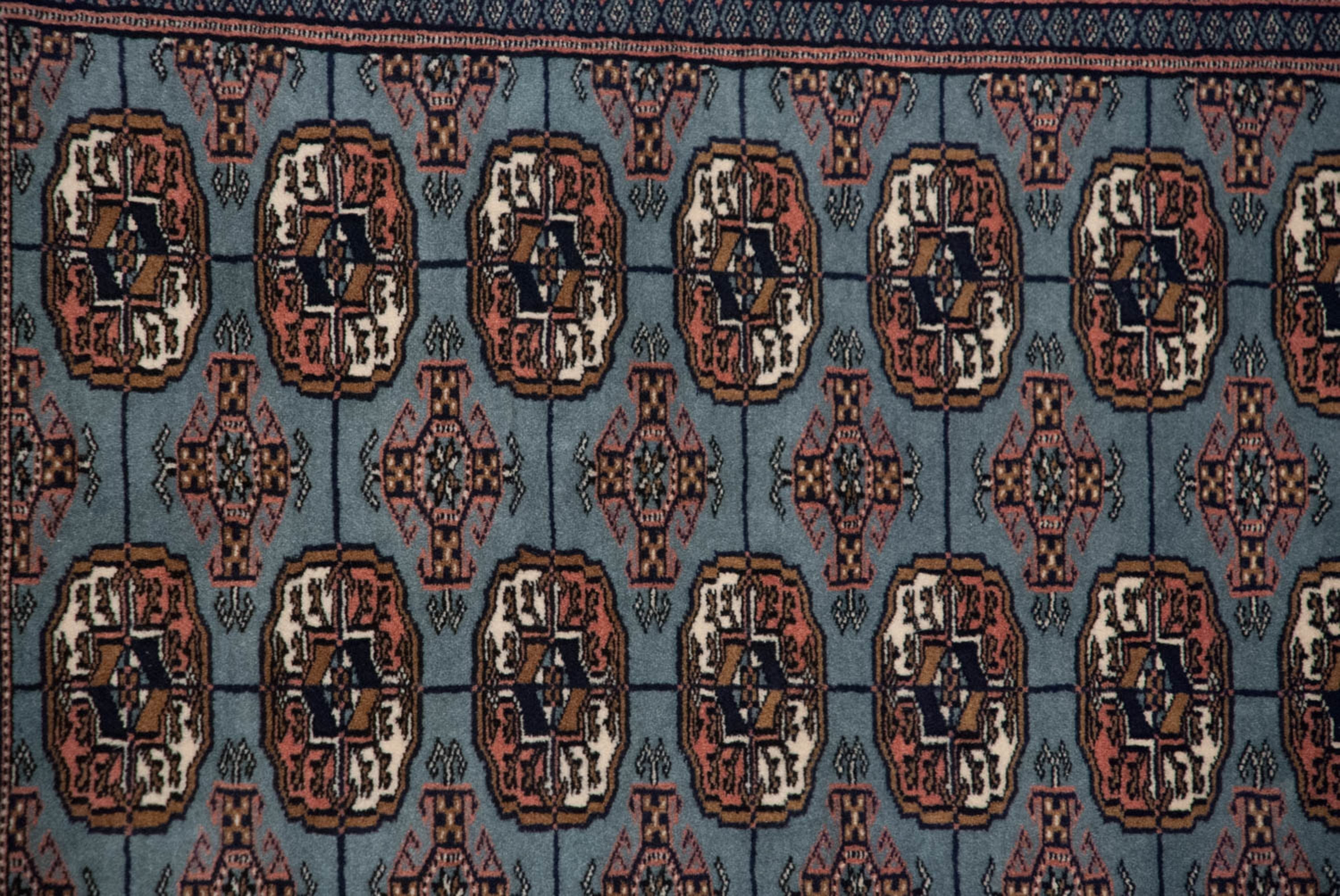 2.5x3 Vintage Fine Bokhara Square Rug by Old New House® - product image 6 for Resin Society