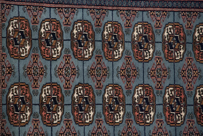 2.5x3 Vintage Fine Bokhara Square Rug by Old New House® - product image 6 for Resin Society