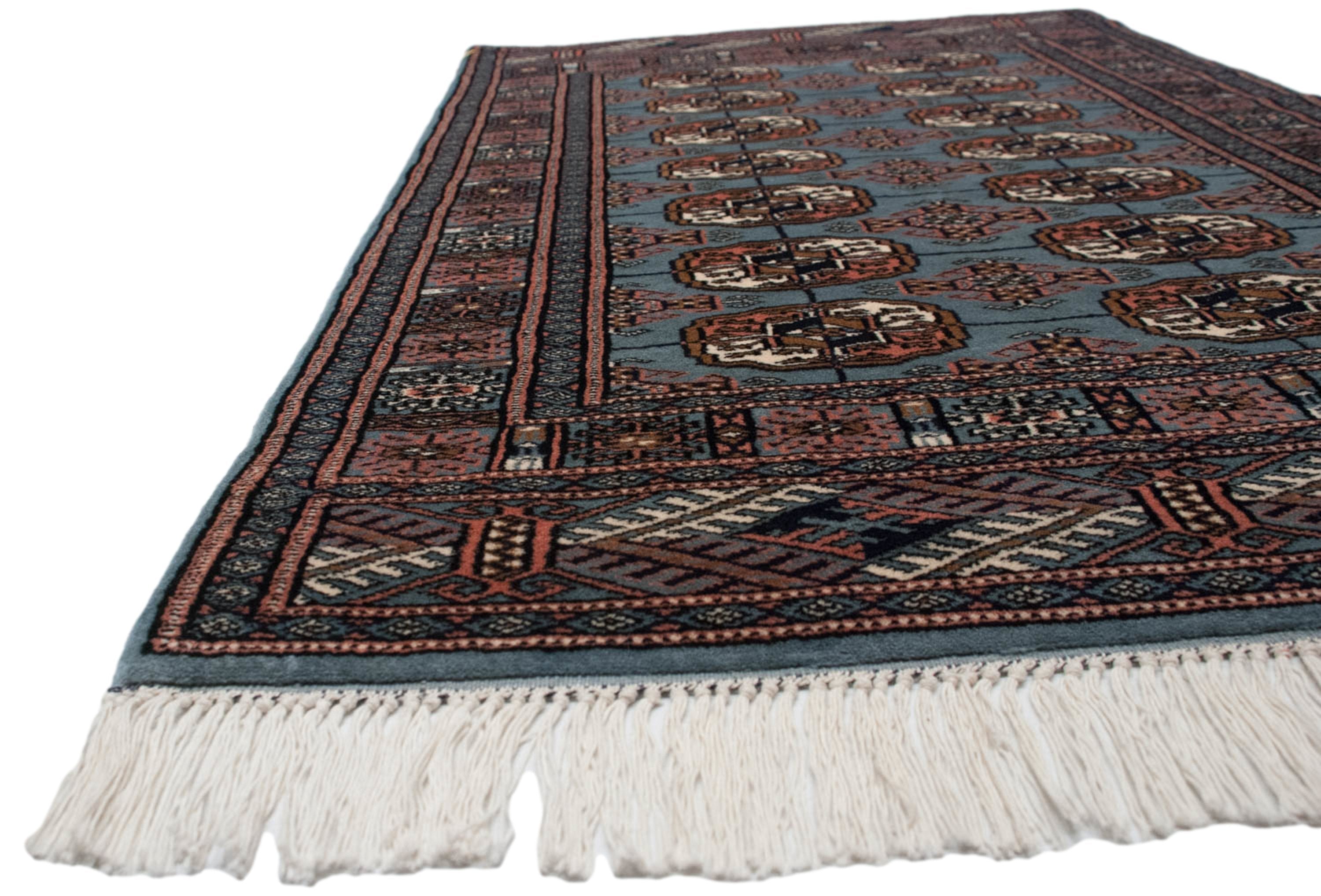 2.5x3 Vintage Fine Bokhara Square Rug by Old New House® - product image 7 for Resin Society