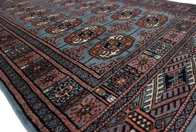 2.5x3 Vintage Fine Bokhara Square Rug by Old New House® - product image 8 for Resin Society