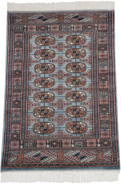 2.5x3 Vintage Fine Bokhara Square Rug by Old New House® - product image 10 for Resin Society