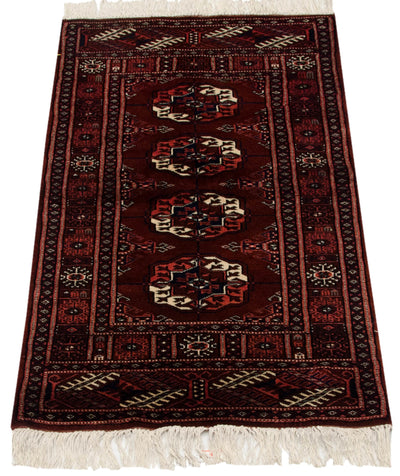 2x3 Vintage Fine Bokhara Rug Mat