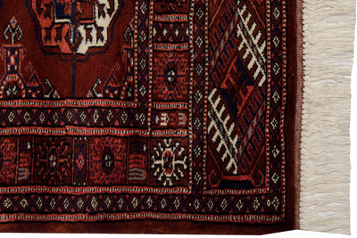 2x3 Vintage Fine Bokhara Rug Mat