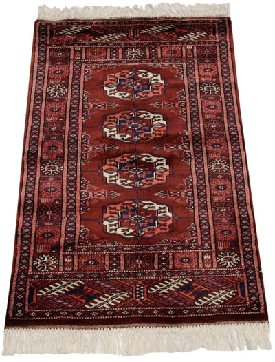 2x3 Vintage Fine Bokhara Rug Mat