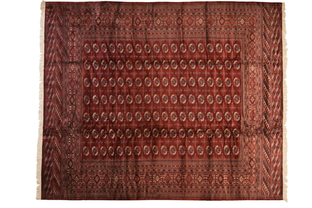 12x14.5 Vintage Fine Bokhara Carpet by Old New House® - main product image for Resin Society