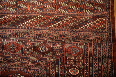 12x14.5 Vintage Fine Bokhara Carpet by Old New House® - product image 6 for Resin Society
