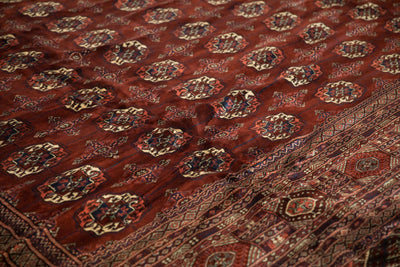 12x14.5 Vintage Fine Bokhara Carpet by Old New House® - product image 5 for Resin Society