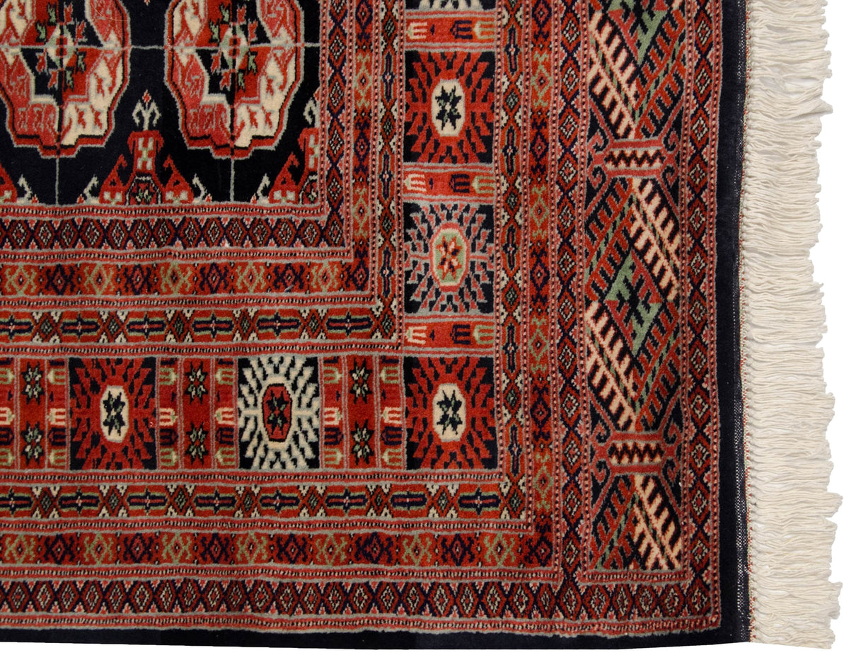 5.5x6 Vintage Fine Bokhara Square Carpet by Old New House® - product image 5 for Resin Society