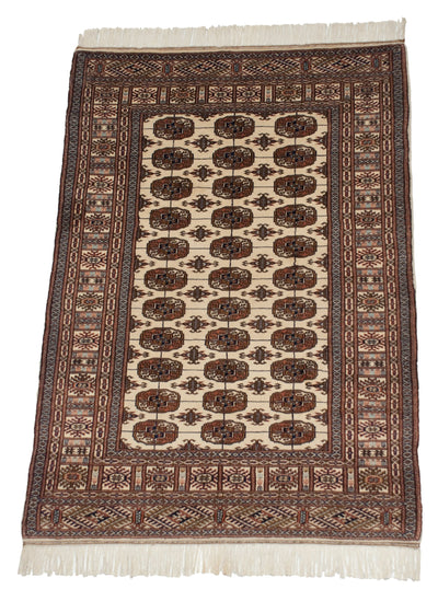 4x6.5 Vintage Fine Bokhara Rug by Old New House® - product image 3 for Resin Society